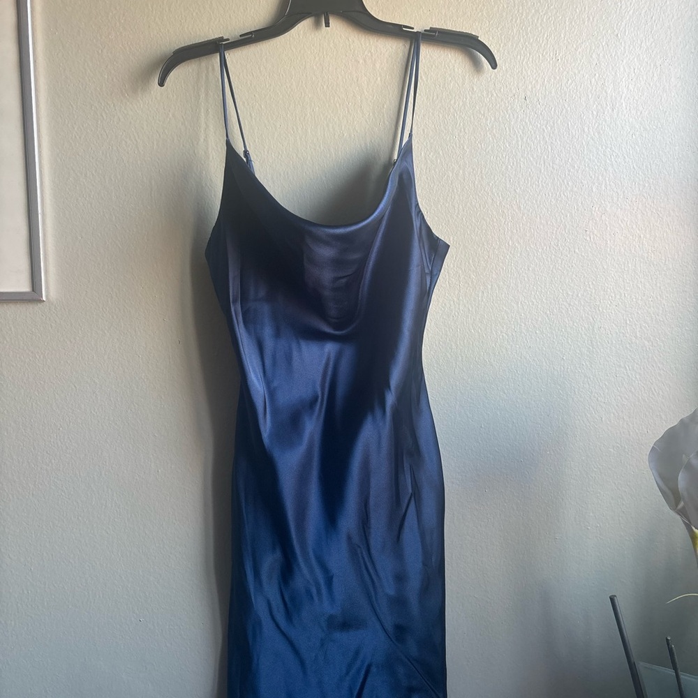 bebe Navy Blue Mini Dress